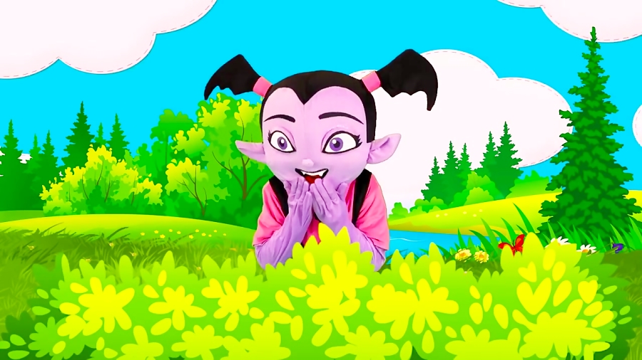 اسباب بازی ها و خانواده مهربان - قایم باشک بازی پرنسس ساشا و ومپیرینا